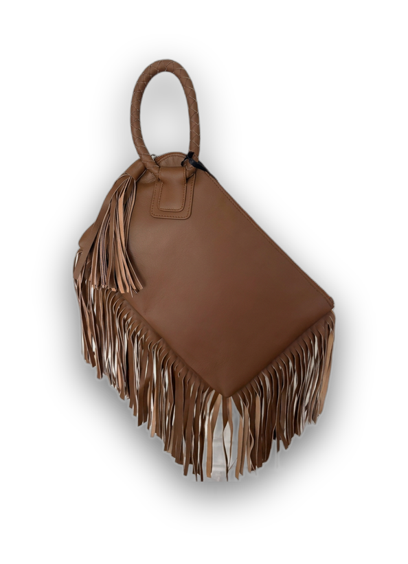 Dakota Fringe Clutch